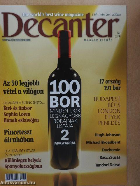 Decanter 2004. október