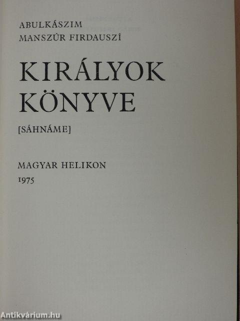 Királyok könyve