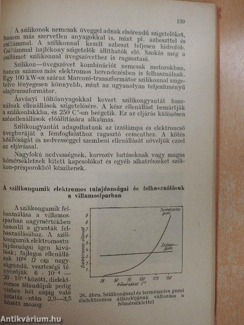 Szilikonok és felhasználásuk