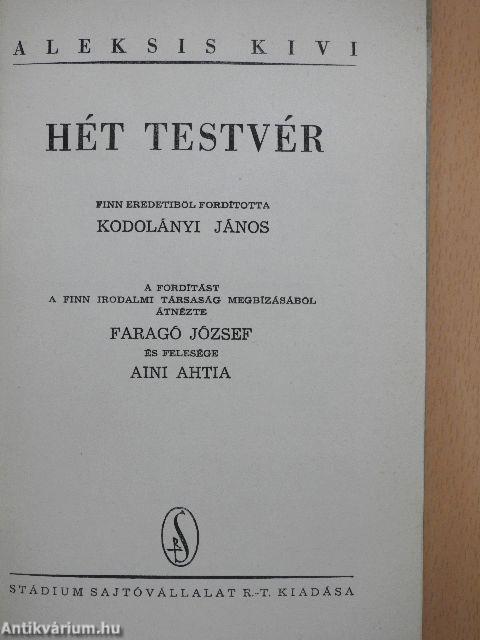 Hét testvér