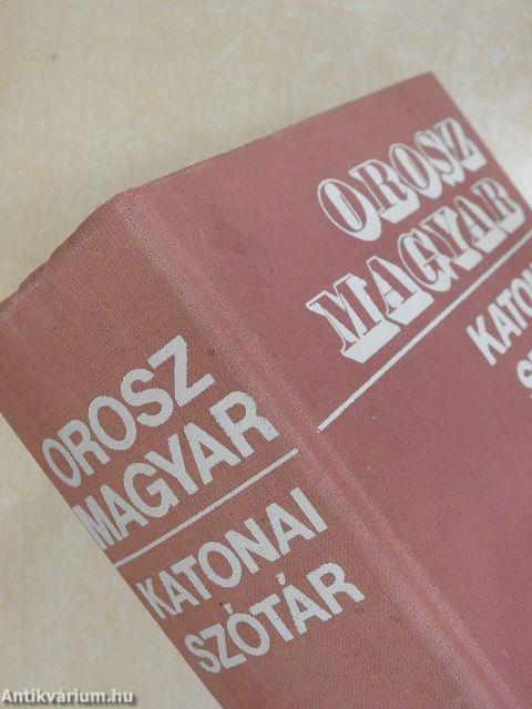 Orosz-magyar katonai szótár