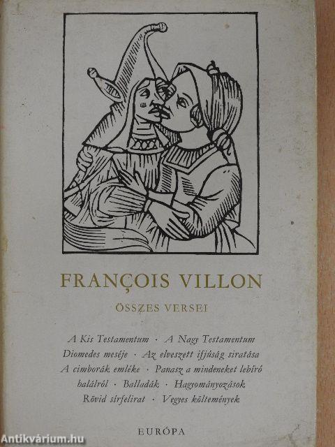 Francois Villon összes versei