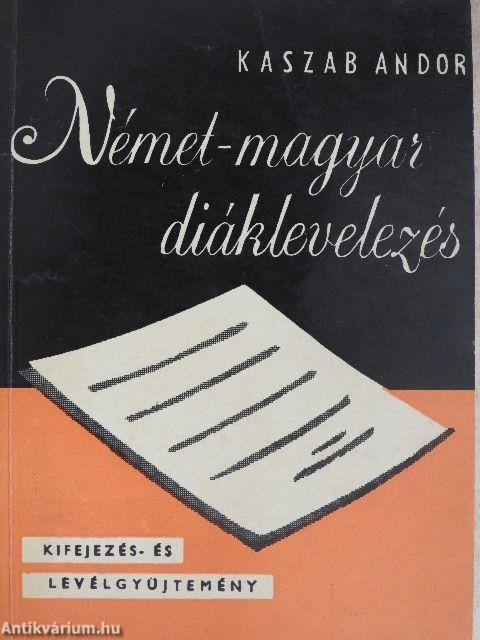 Német-magyar diáklevelezés