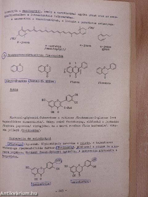 Általános orvosi kémiai előadások vezérfonala