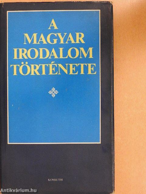 A magyar irodalom története