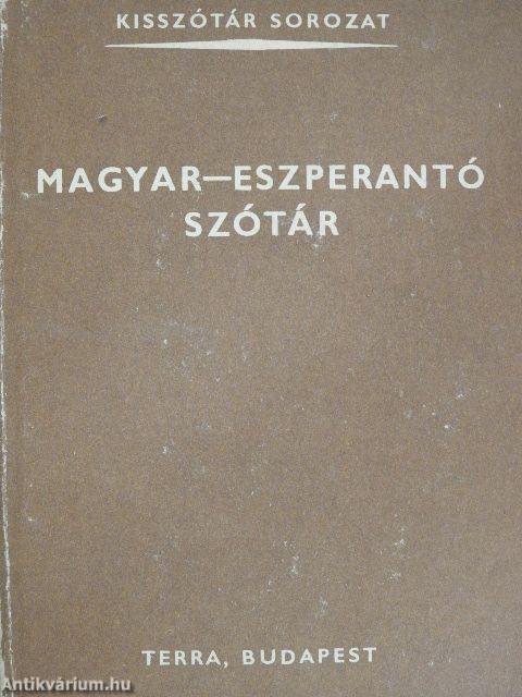 Magyar-eszperantó szótár