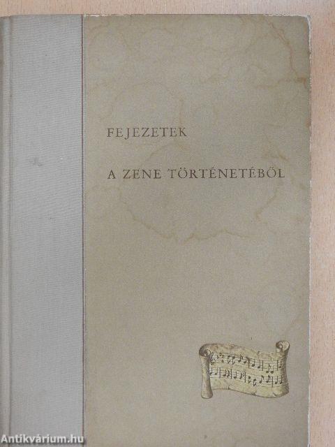 Fejezetek a zene történetéből