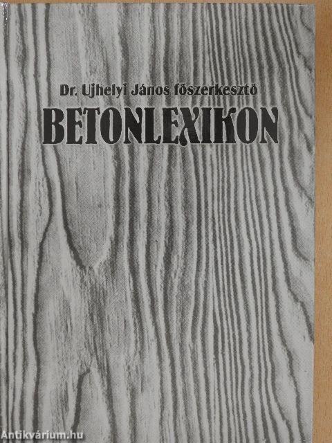 Betonlexikon