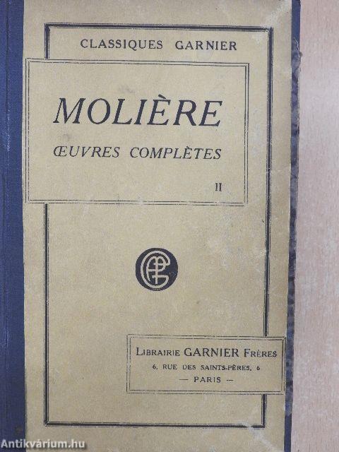 Oeuvres Complétes de Moliére II.