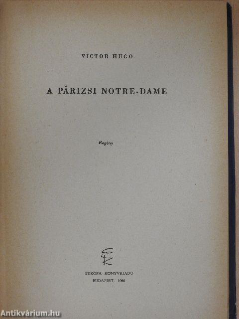 A párizsi Notre-Dame