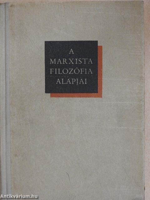 A marxista filozófia alapjai