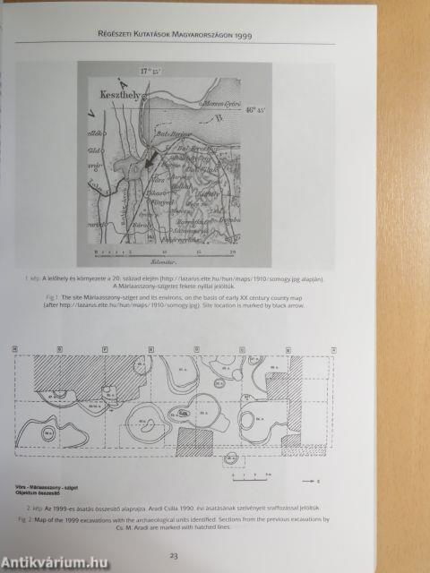 Régészeti kutatások Magyarországon 1999