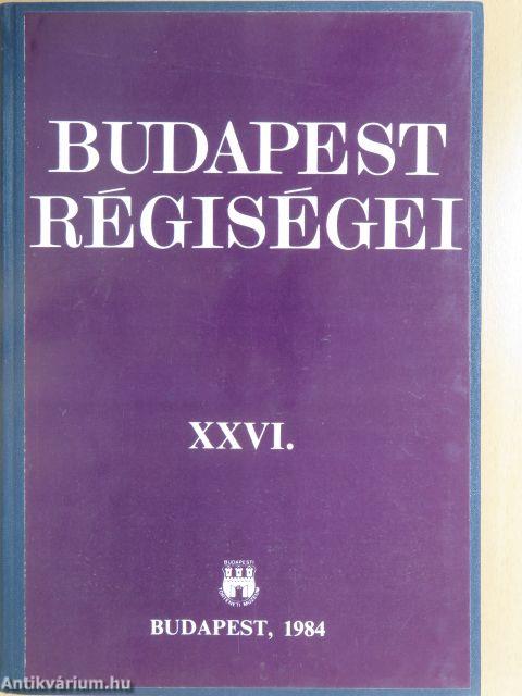 Budapest régiségei XXVI.