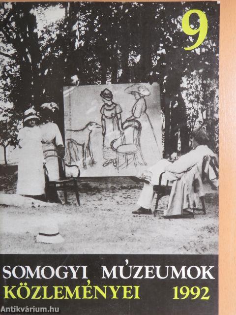 Somogyi múzeumok közleményei 1992