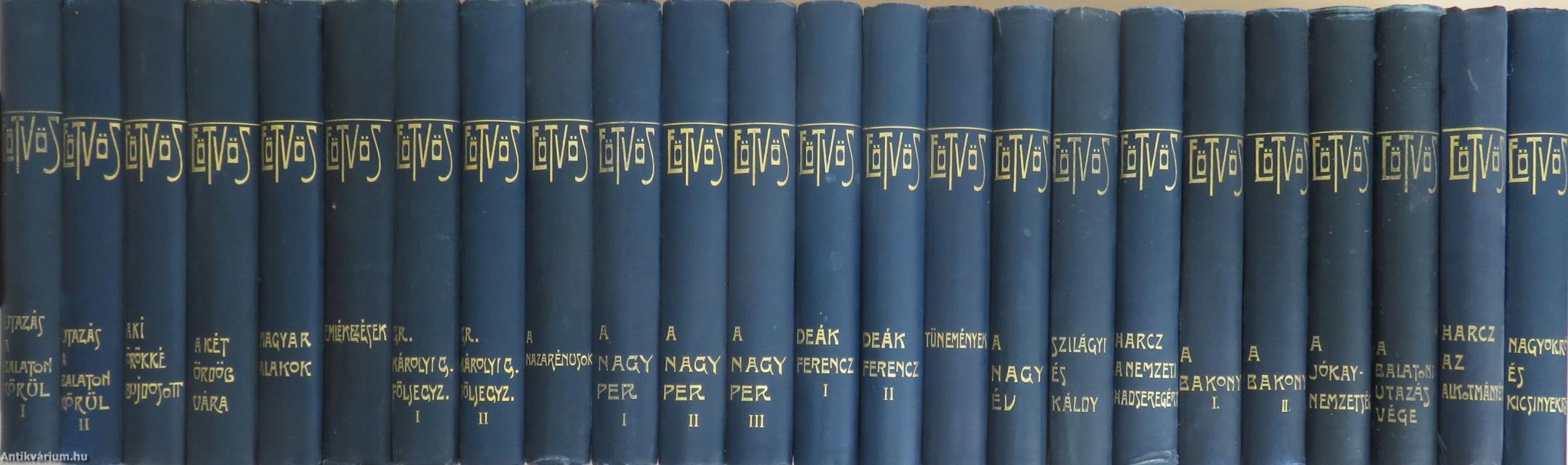 Eötvös Károly munkái 1-24.