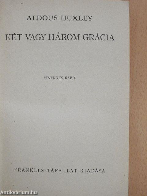 Két vagy három grácia/Spencer bácsi