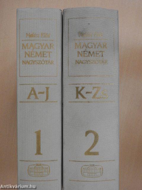 Német-magyar nagyszótár 1-2.