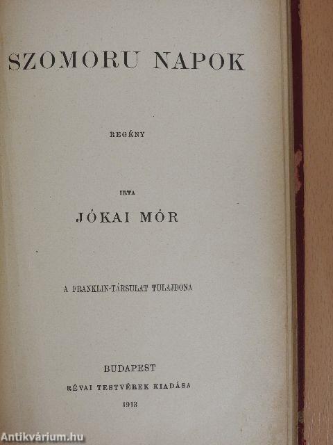 Szomoru napok