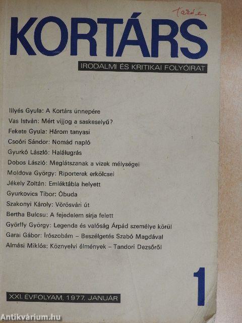 Kortárs 1977. január