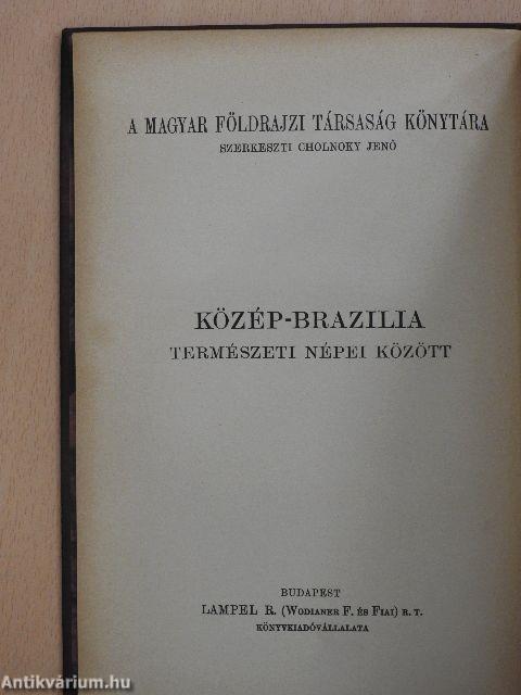 Közép-Brazilia természeti népei között