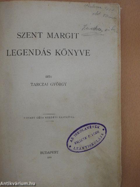 Szent Margit legendás könyve