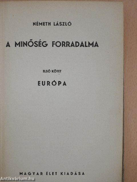 A minőség forradalma I-II.