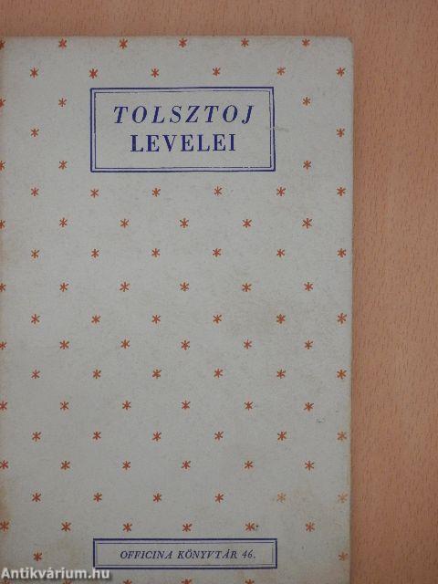 Tolsztoj levelei