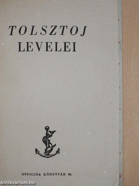 Tolsztoj levelei