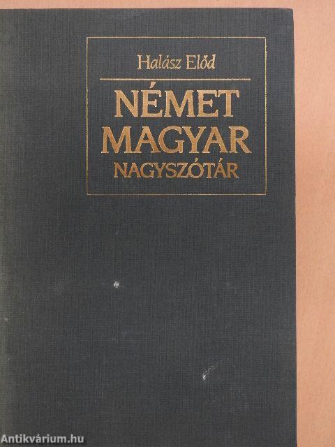 Német-magyar nagyszótár 1-2.