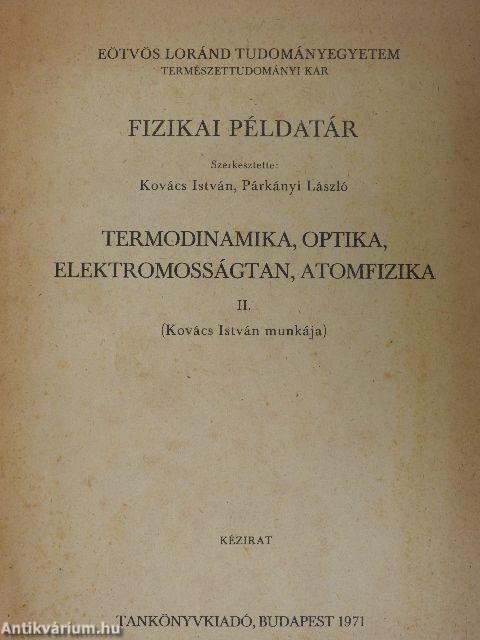 Fizikai példatár II.