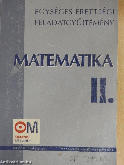 Matematika II.