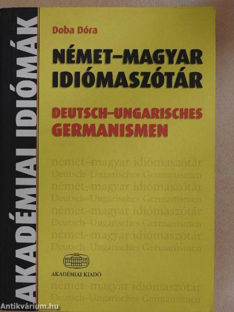 Német-magyar idiómaszótár