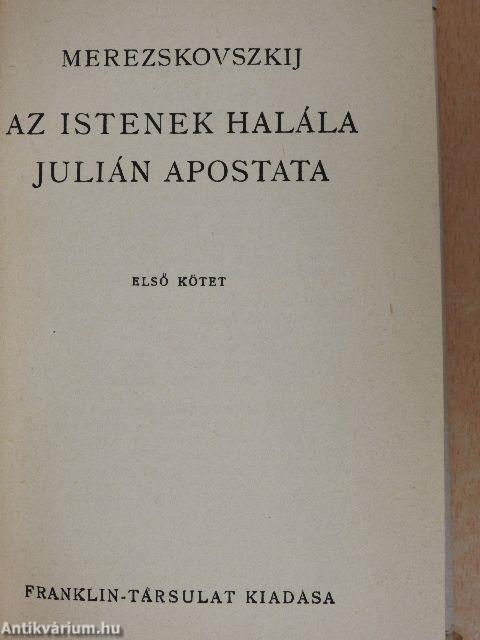 Az istenek halála/Julián Apostata