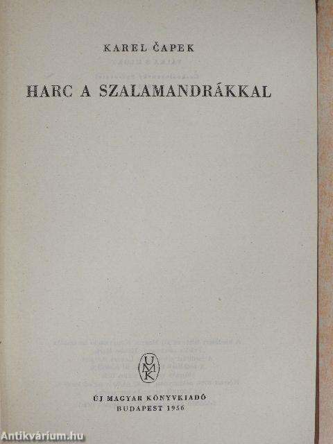 Harc a szalamandrákkal