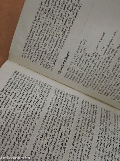 Érettségi témakörök, tételek - Irodalom