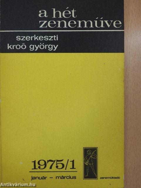 A hét zeneműve 1975/1.