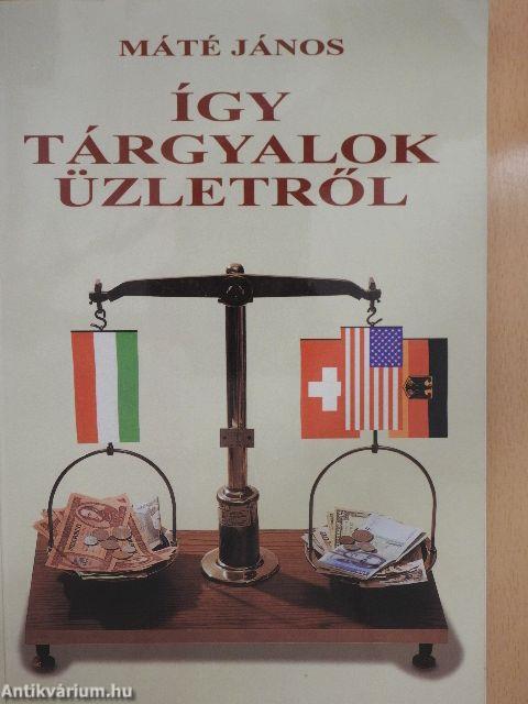 Így tárgyalok üzletről