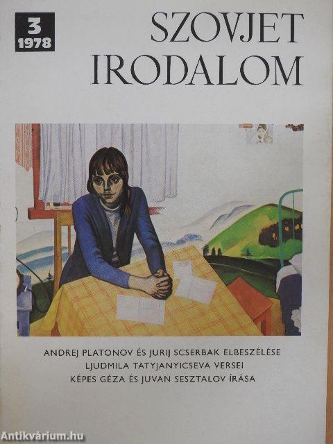 Szovjet Irodalom 1978/3.