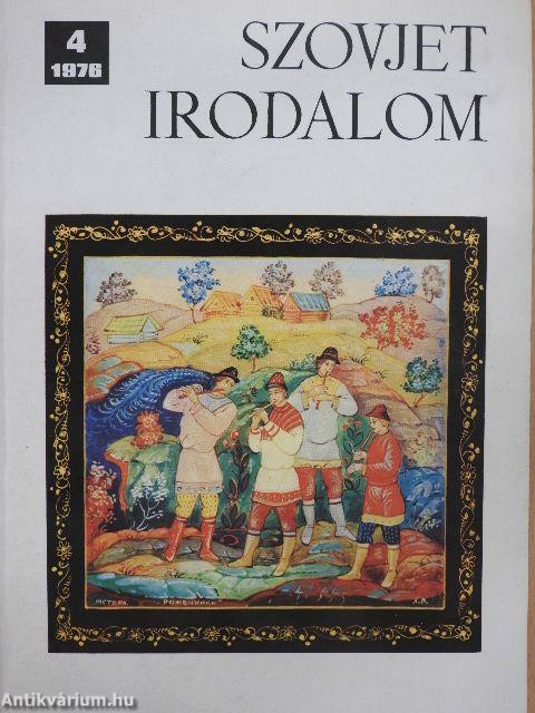 Szovjet Irodalom 1976/4.