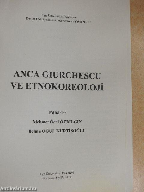 Anca Giurchescu ve Etnokoreoloji
