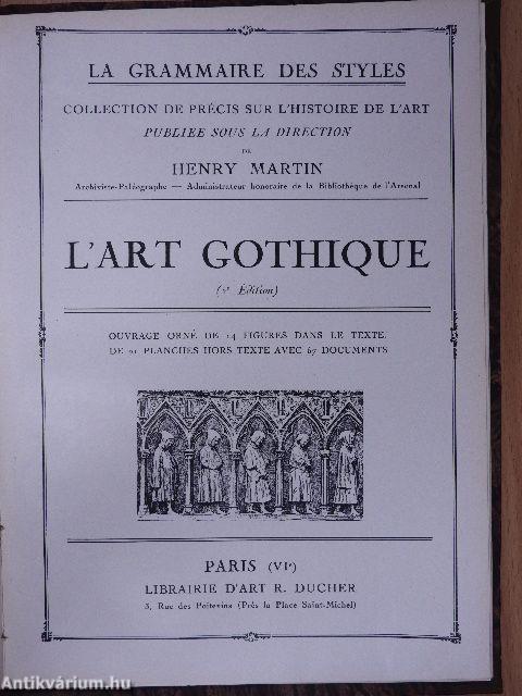 L'art roman/L'art gothique