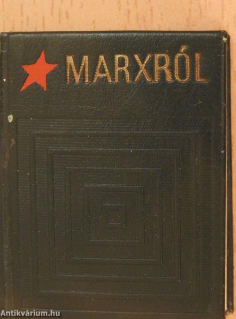 Marxról (minikönyv) (számozott)