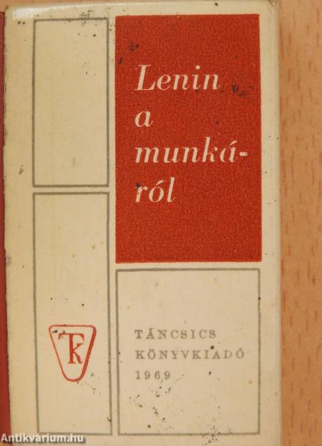 Lenin a munkáról (minikönyv)
