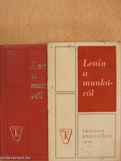 Lenin a munkáról (minikönyv)