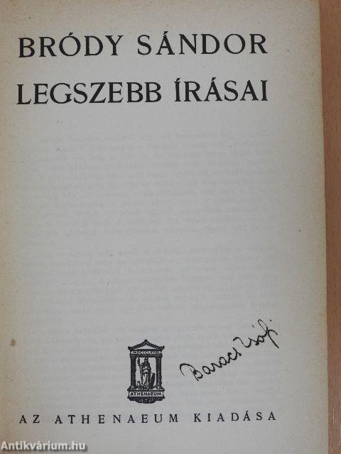 Bródy Sándor legszebb írásai