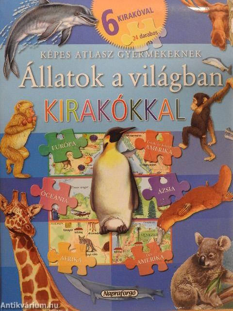 Állatok a világban kirakókkal