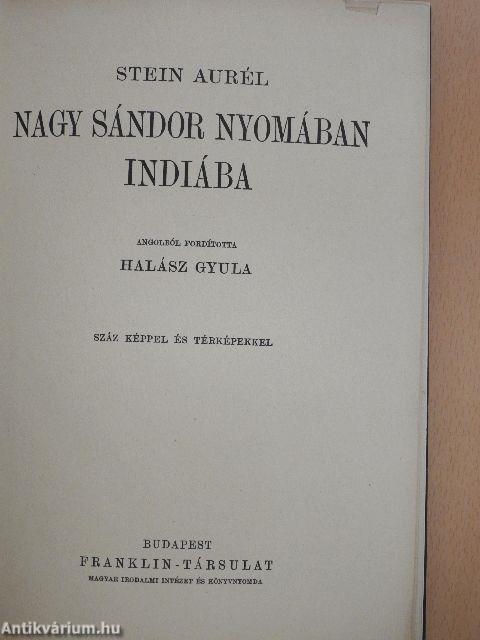 Nagy Sándor nyomában Indiába