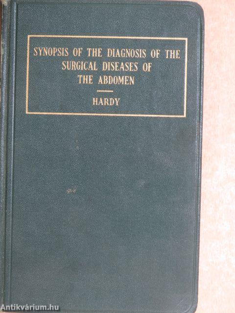 A synopsis of the diagnosis of the surgical diseases of the abdomen