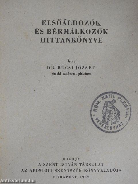 Elsőáldozók és bérmálkozók hittankönyve