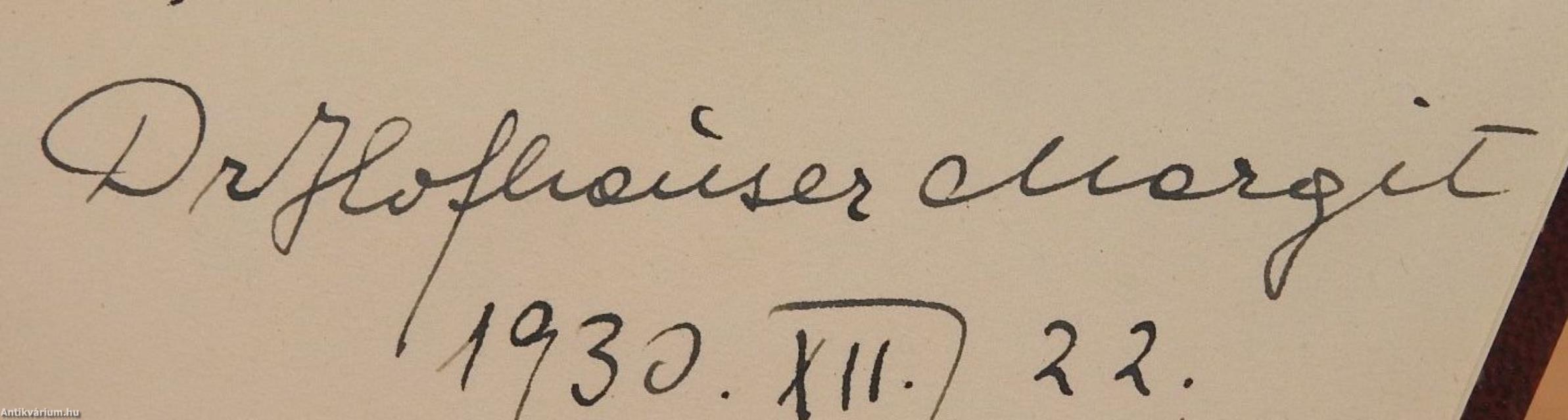 A kereskedő testületek mozgalma a magyar kereskedelem fellenditése érdekében a XVIII. század végén és a XIX. század elején (aláírt példány)